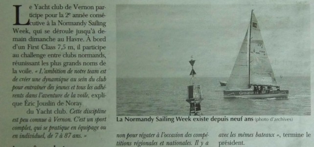 Paris Normandie – 14 juin [Normandy Sailing Week]
